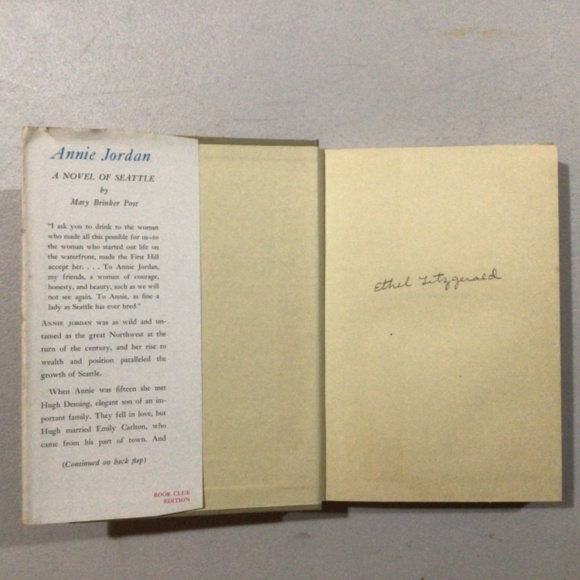 Annie Jordan by Mary Brinker Post Vintage Hardcover Book - Picture 3 of 7
